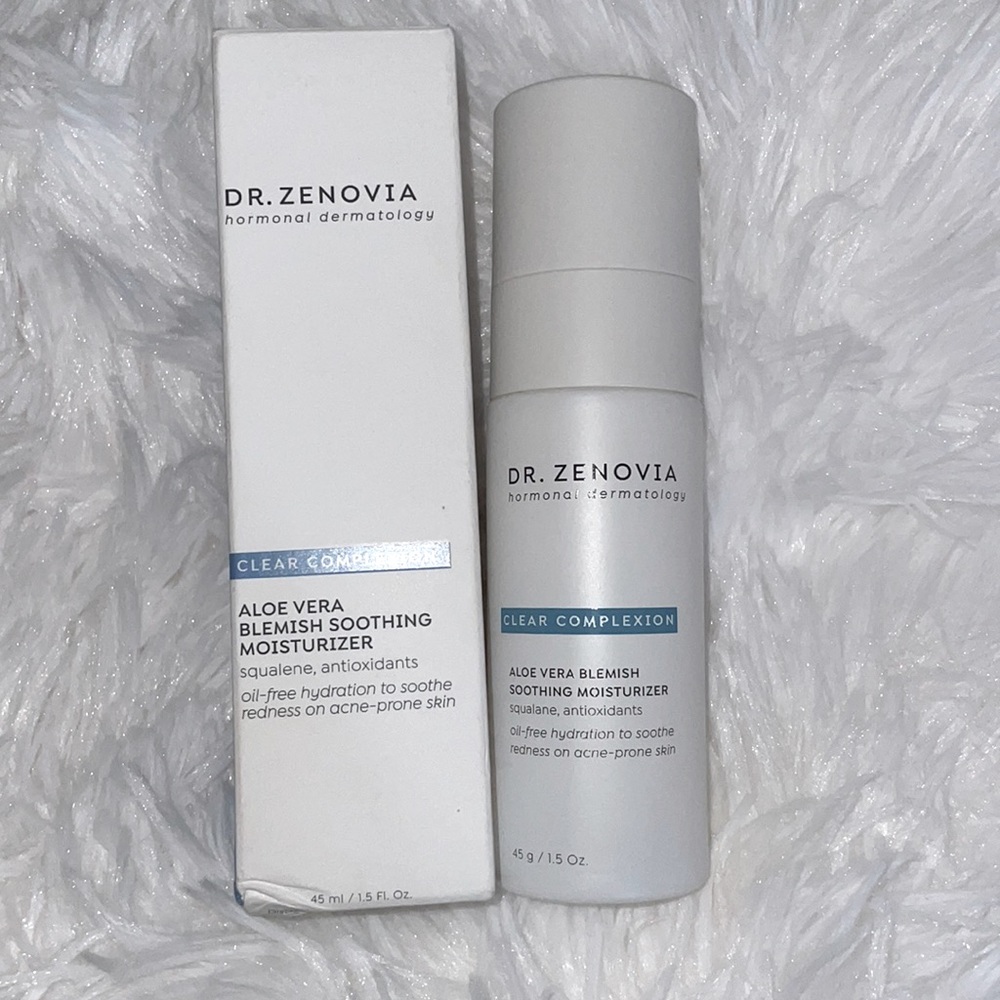 SOLD!! ✨Dr. Zenovia Clear Complexion Aloe Vera Blemish Soothing Moisturizer 45ml
